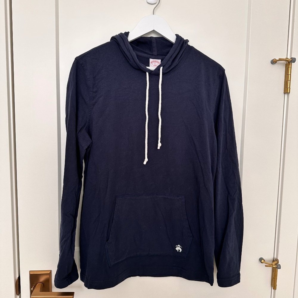 Brooks Brothers Hooded, Long Sleeve T-Shirt (women's M)
